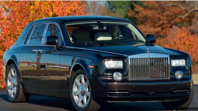 donald trump rolls royce