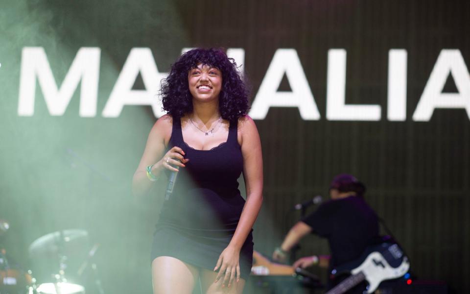 Mahalia on the John Peel stage at Glastonbury in 2019 - Geoff Pugh