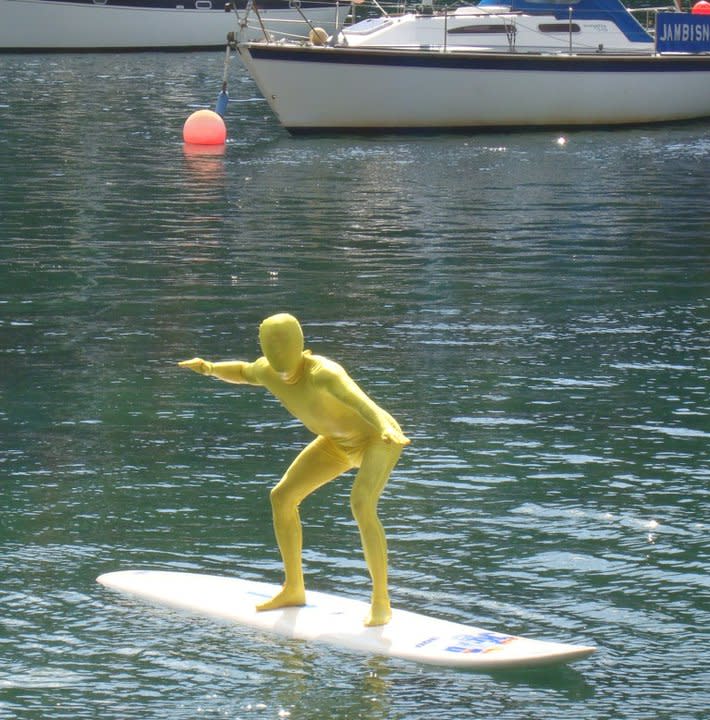 It's perfect for bizarre water sports from the planet Borg 9