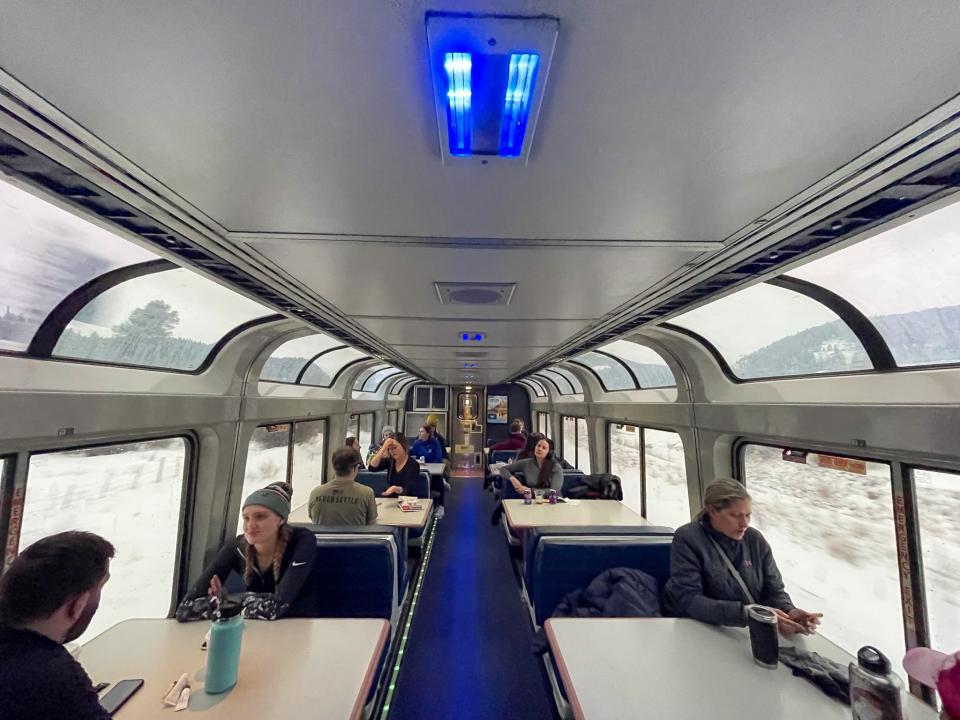 The Amtrak Winter Park Express Train
