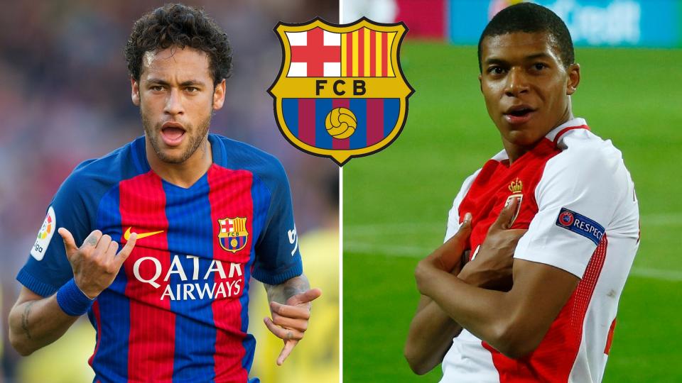 Barcelona could use the Neymar cash to beat Real Madrid to Kylain Mbappe