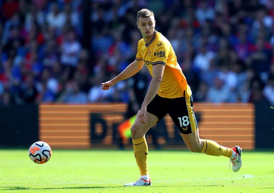 Kalajdzic played just nine Premier League minutes in September, and only played 61-minutes in the Carabao Cup. He was an unused substitute against Liverpool, Luton and Manchester City. (Photo: Getty Images)