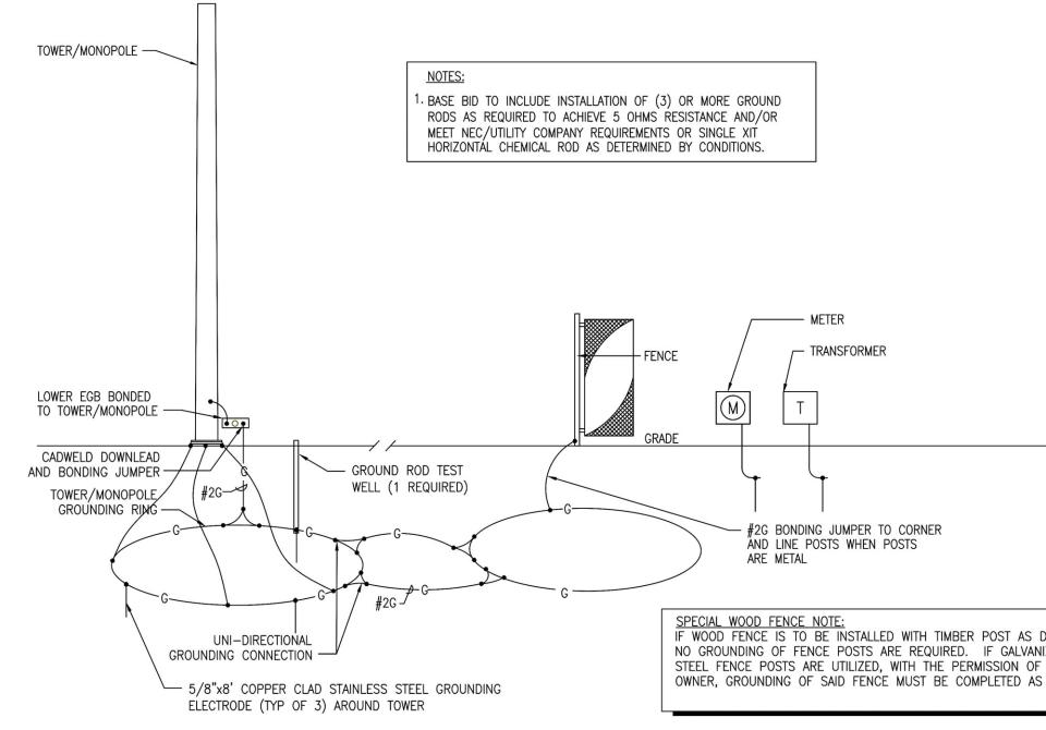 Plans for a cellphone monopole that Vertex Towers is looking to build in the woods behind First Parish Church in York, Maine.