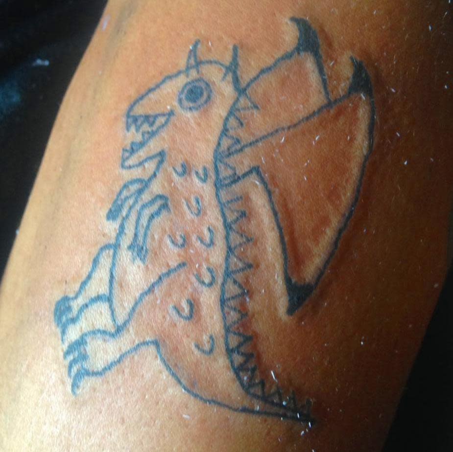 People are getting ugly tattoos on purpose and they look hilarious