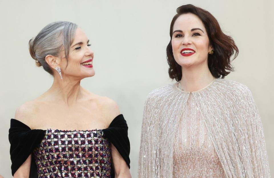 Elizabeth McGovern and Michelle Dockery both love The Real Housewives of Beverly Hills credit:Bang Showbiz