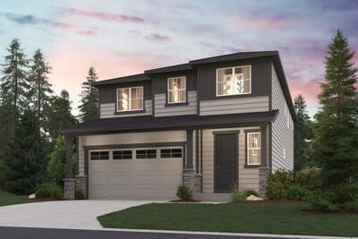 Hadley Floor Plan Rendering | The Bluffs at Whiskey Ridge by Century Communities | New Homes in Marysville, WA