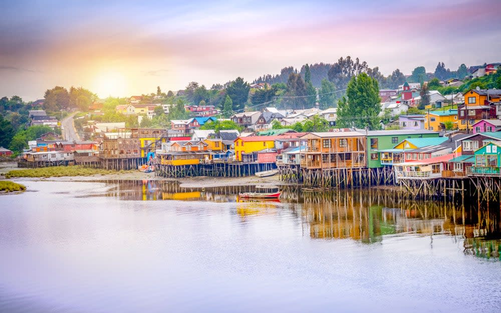 Castro is the largest settlement on Chiloé, an archipelago just south of the Chilean lake district