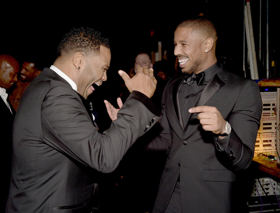 Anthony Anderson and Michael B. Jordan