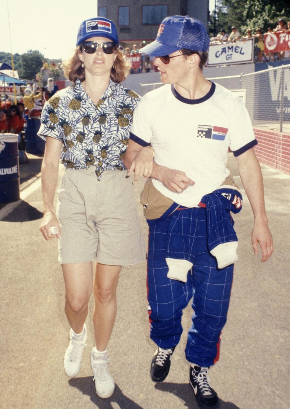 Tom Cruise and Mimi Rogers