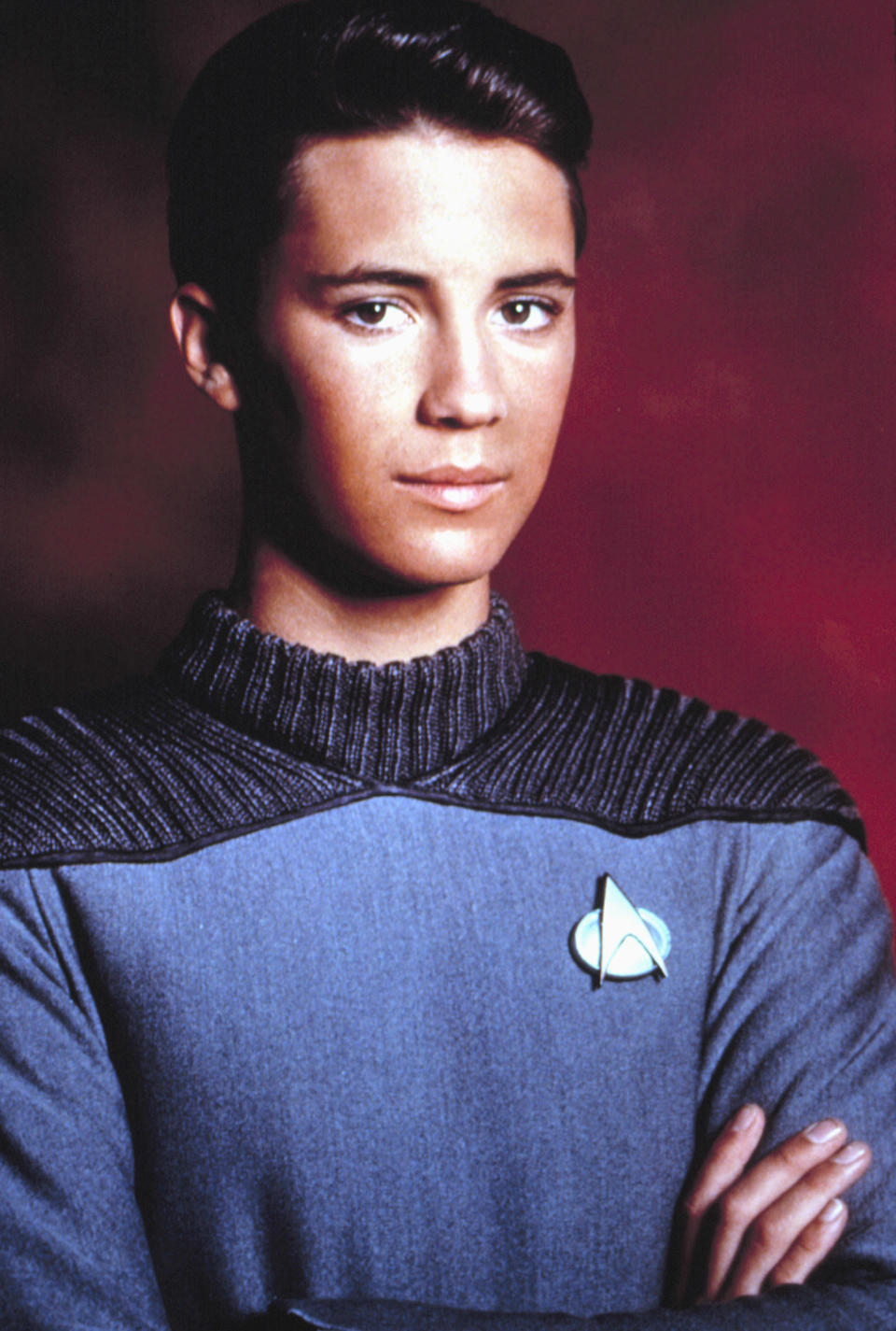 Closeup of Wesley Crusher