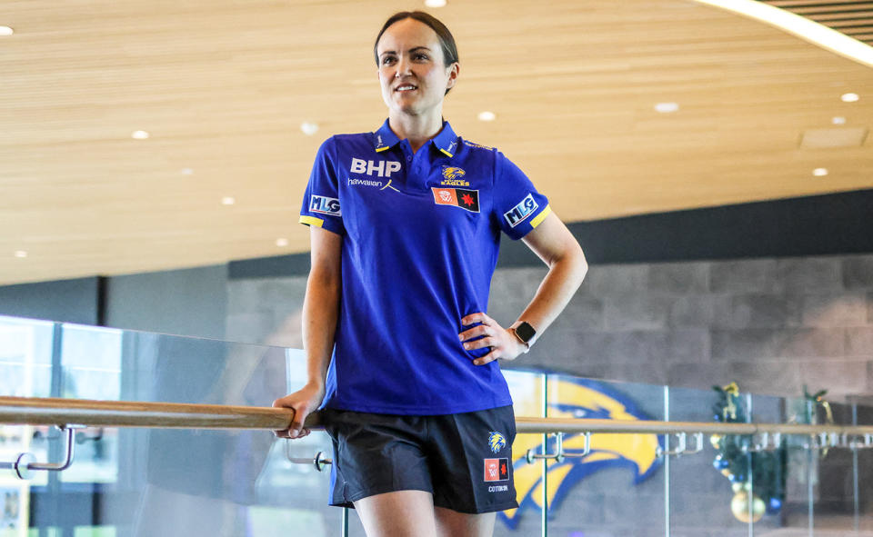 Daisy Pearce at the West Coast Eagles.