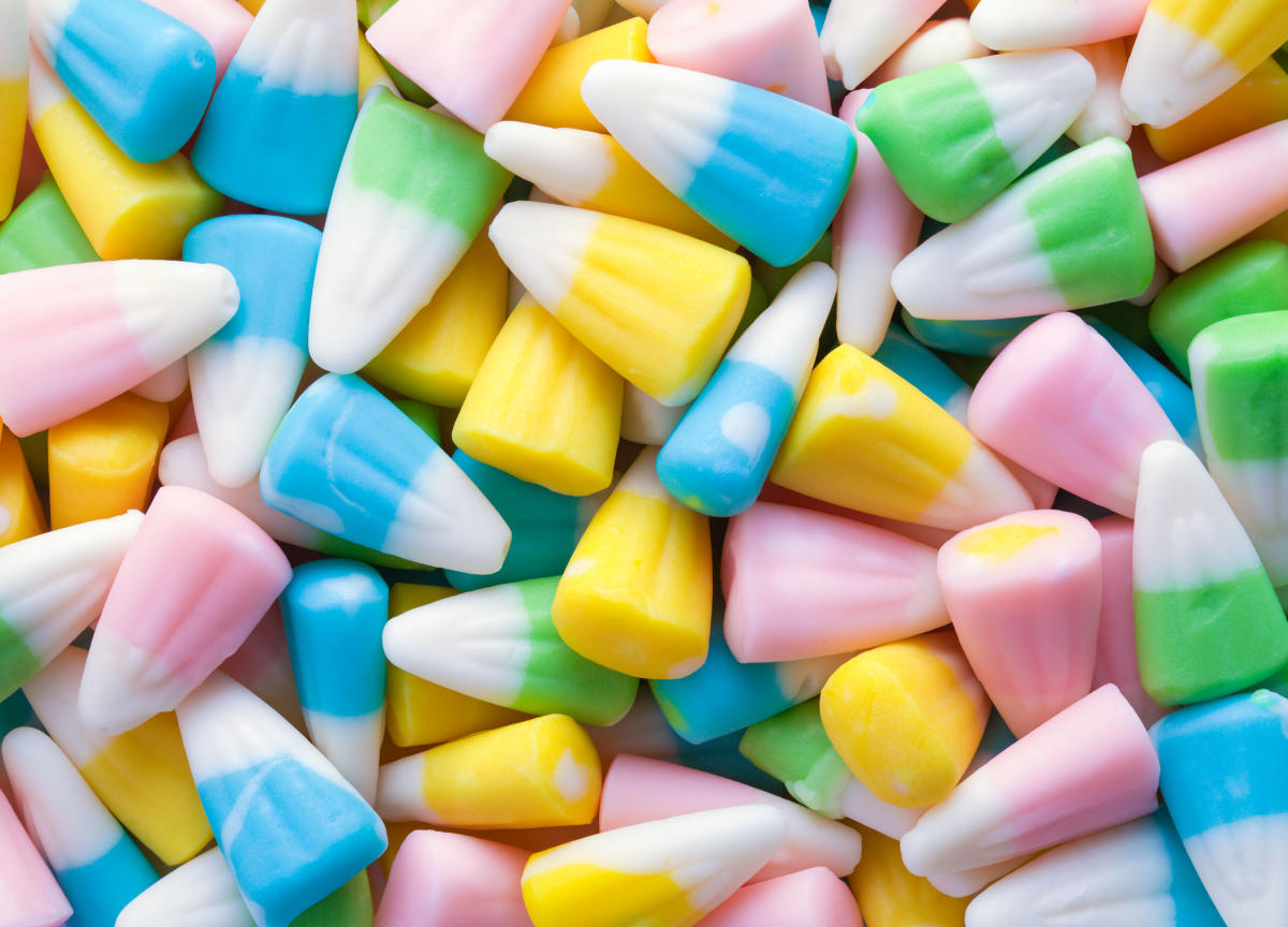 Pastel Candy Corns - 10 Per Pack