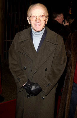 Red Buttons at the Hollywood premiere of New Line's The Lord of The Rings: The Fellowship of The Ring