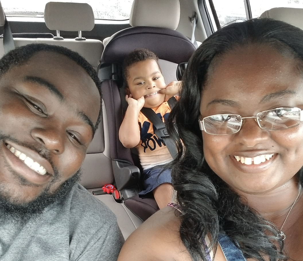 Taneeka Ingram and Terrence Roberson have adopted Jakobe, whom the new mom first met as a nurse. (Photo: Courtesy of Taneeka Ingram)