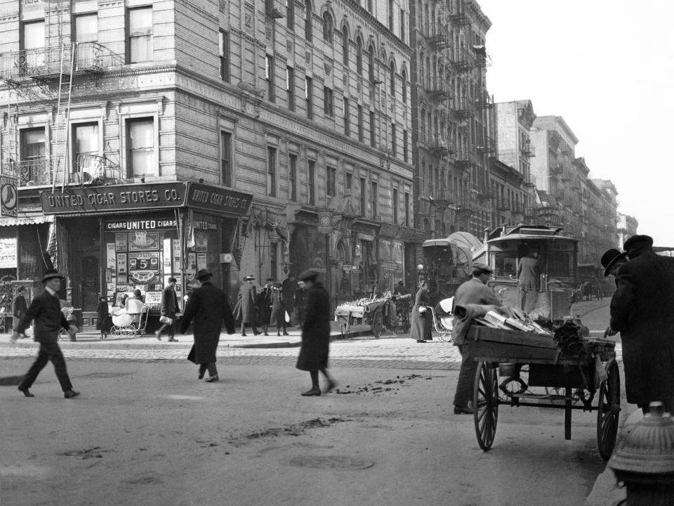 New York Street 1915
