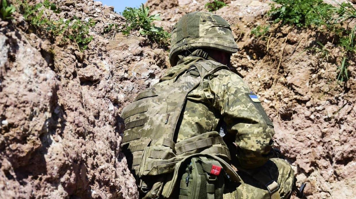 Ukrainian soldier in a trench. Photo: General Staff of the Armed Forces of Ukraine