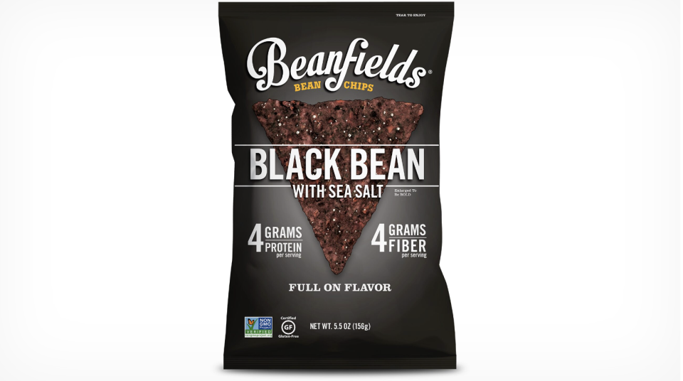 18) Beanfields Black Bean Chips with Sea Salt