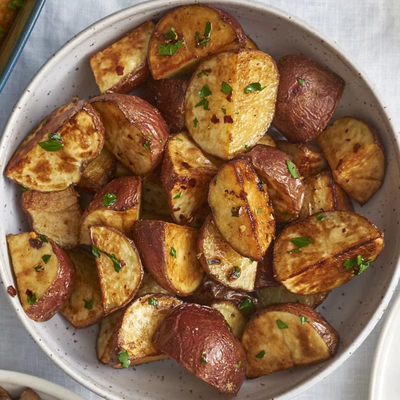 3-Ingredient Garlicky Red Potatoes 