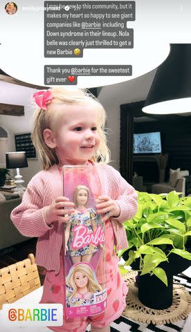 Emily Maynard/instagram Emily Maynard's daughter Nola Belle