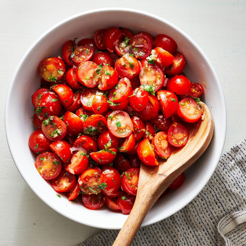 Marinated Cherry Tomato Salad