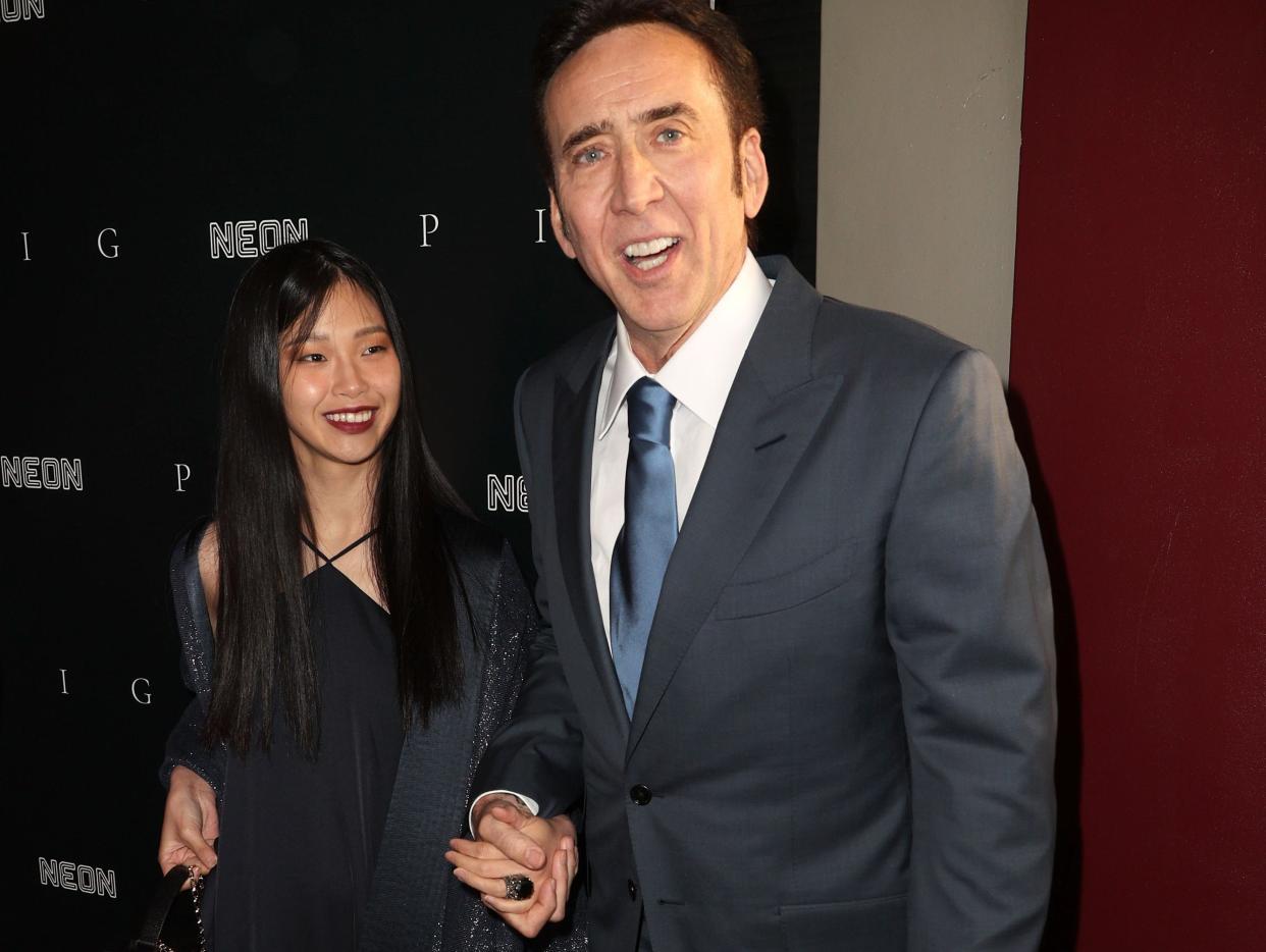 nicolas cage and wife riko shibata