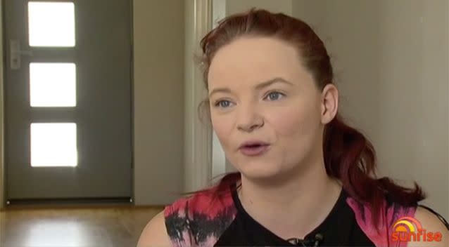 Tamara Campbell couldn't believe her partner went after the man. Photo: Channel 7