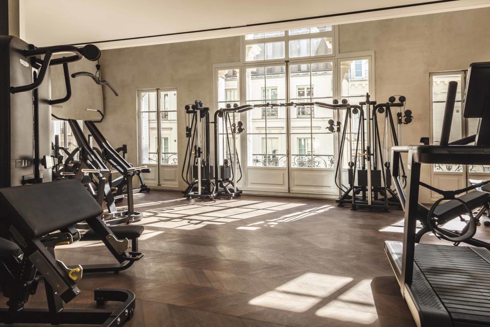 The fitness area of 21 Blanche.