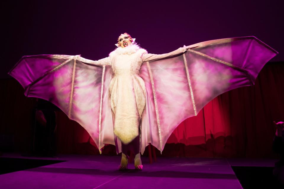 <p>Sasha Velour stars in <em>Switch n' Play</em> in VAMP! at the Lincoln Center in New York City on Feb. 24.</p>