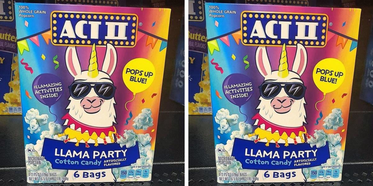 Act Iis Cotton Candy Flavored Popcorn Will Give You All The Carnival Vibes