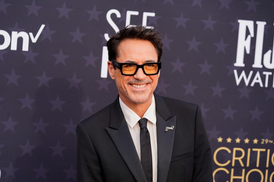 Robert Downey Jr. says it was for the best that he didn't win an Oscar