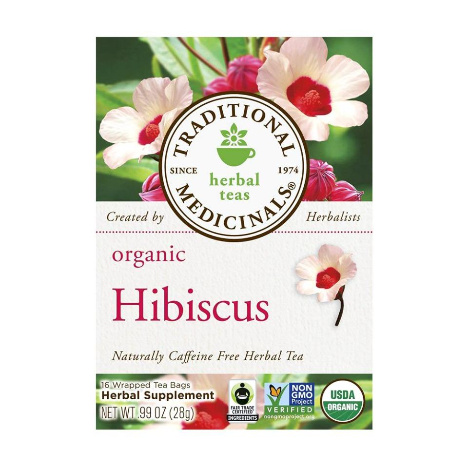 Traditional Medicinals Organic Hibiscus Herbal Tea (6-Pack)