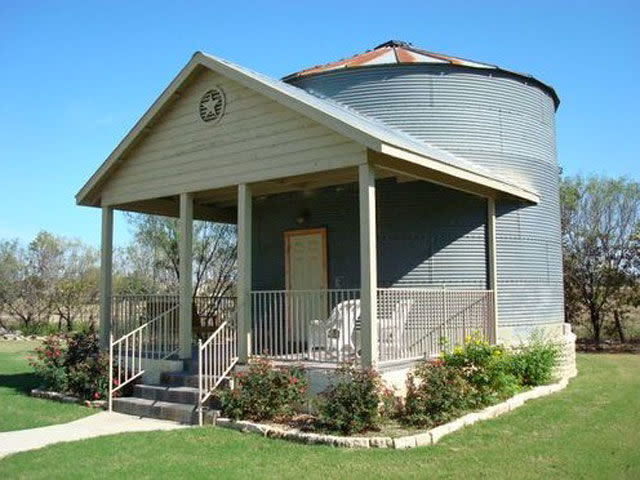 Grain Silo Tiny House: New Braunfels, Texas