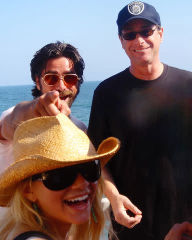 John Stamos/instagram John Stamos (left), Ashley Olsen and Bob Saget in 2004