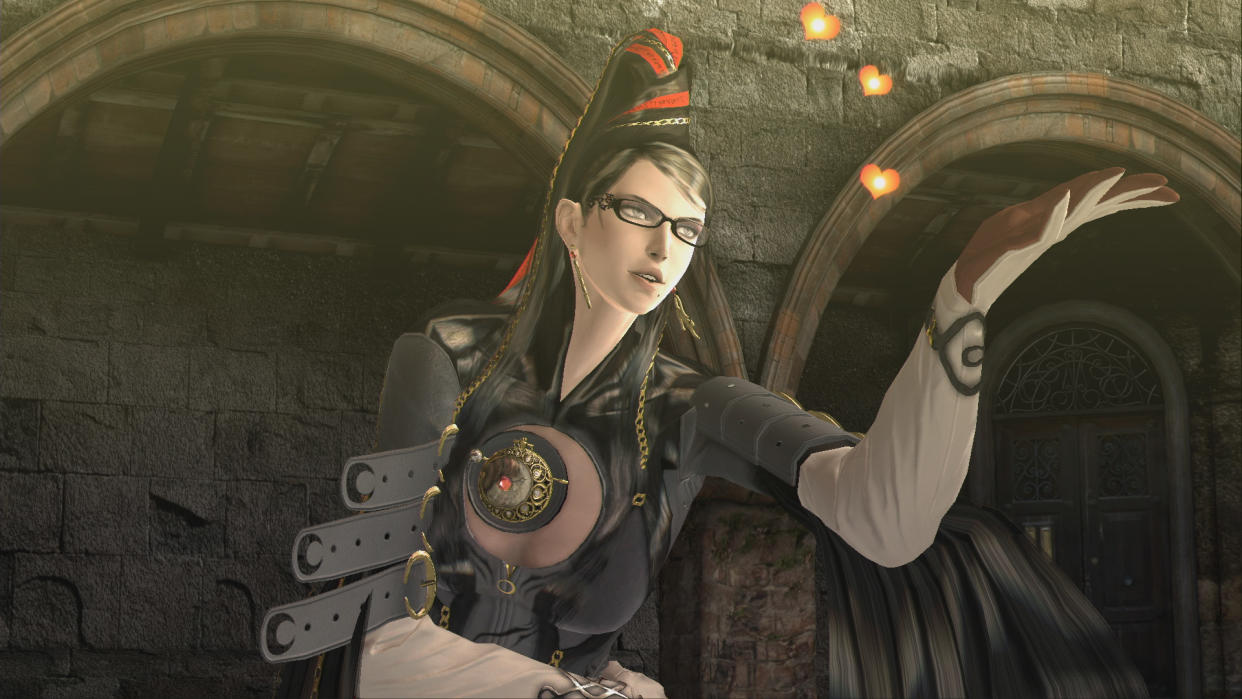  The titular Bayonetta in Bayonetta 