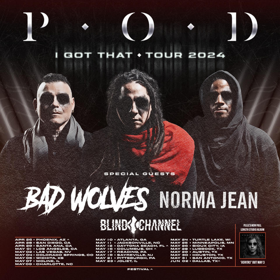 p.o.d. 2024 tour