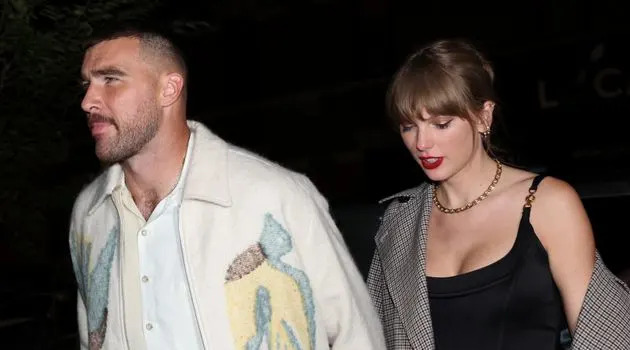 Travis Kelce and Taylor Swift headed out to dinner in New York City in October.