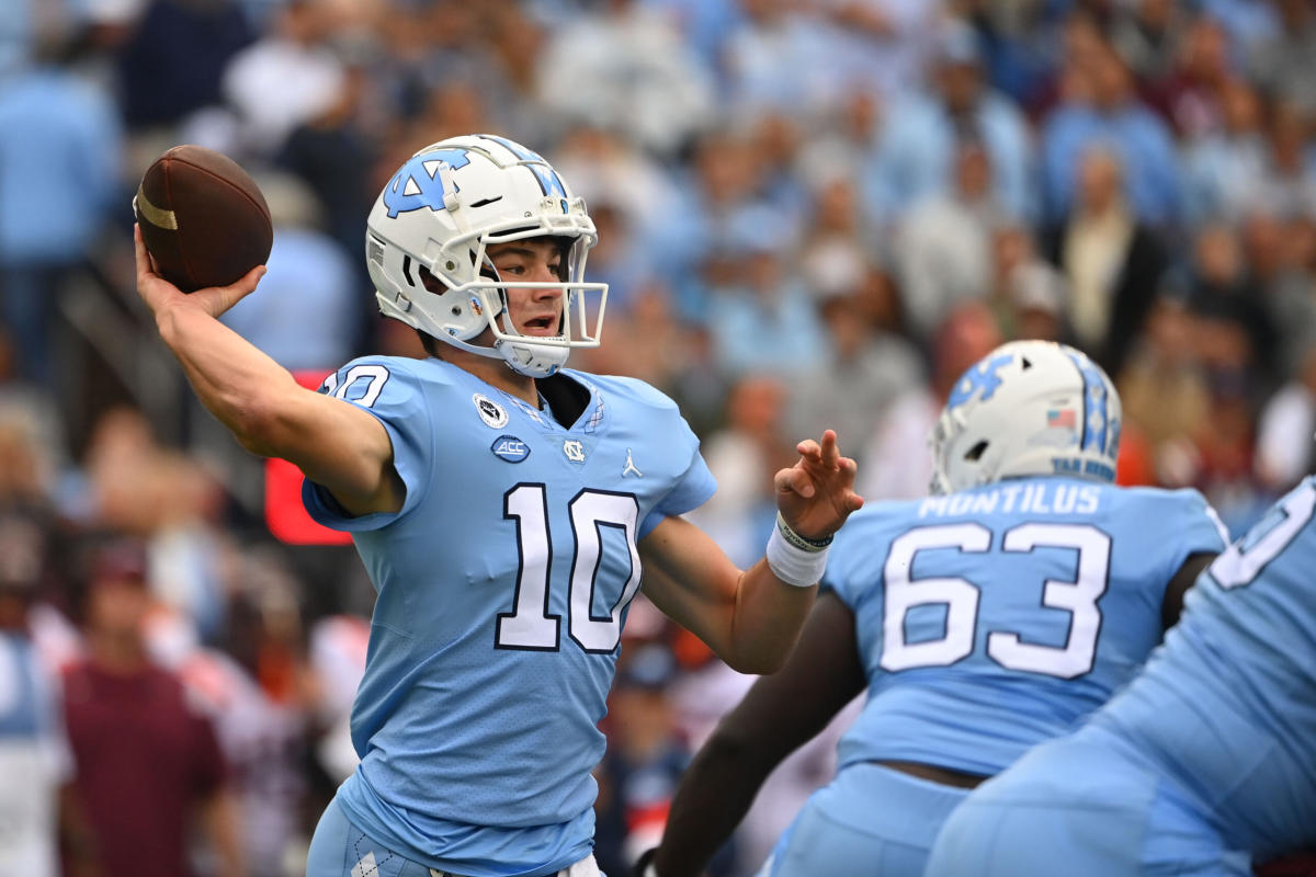 UNC QB Drake Maye added to Manning Award Watch List