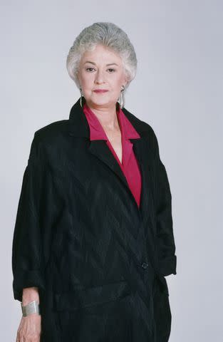 <p>Gary Null/NBCU Photo Bank</p> THE GOLDEN GIRLS -- Season 2 -- Pictured: Bea Arthur as Dorothy Petrillo Zbornak-