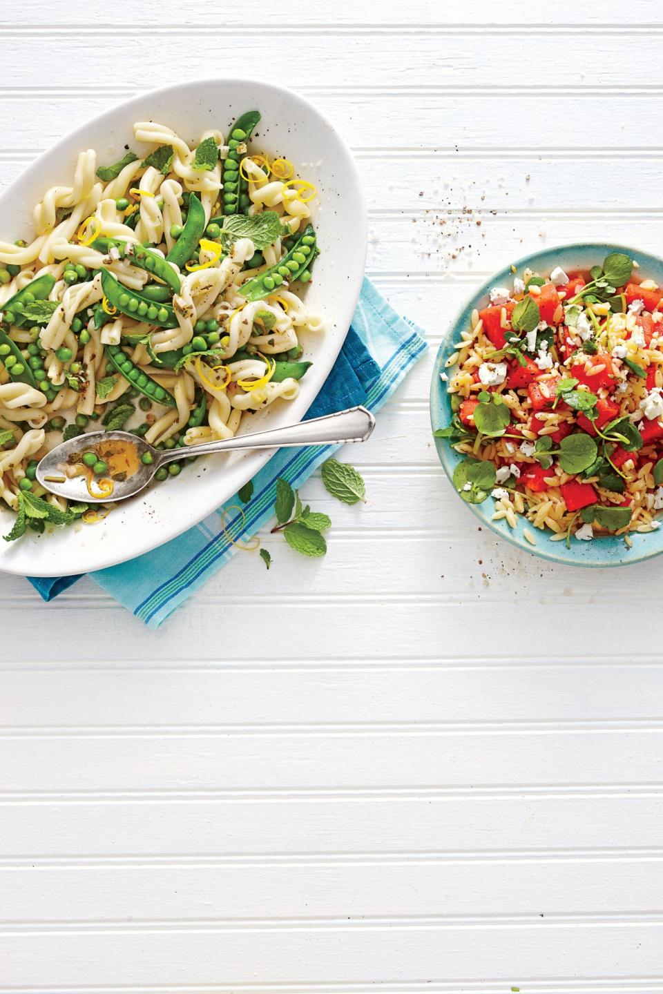 Watermelon-and-Feta Orzo Salad