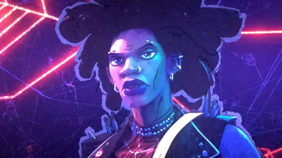 spiderpunk in across the spiderverse