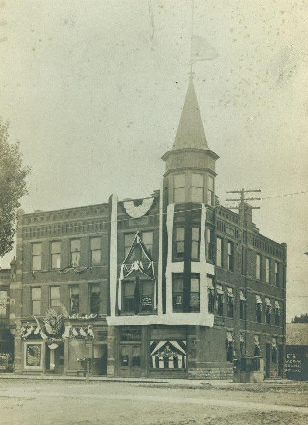First State Bank, formerly on the southeast corner of Central Avenue and Eighth Street.