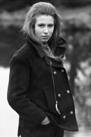 Hulton-Deutsch Collection/CORBIS/Corbis via Getty Princess Anne in the grounds of Sandringham before the 1969 Royal Tour of Australia and New Zealand.