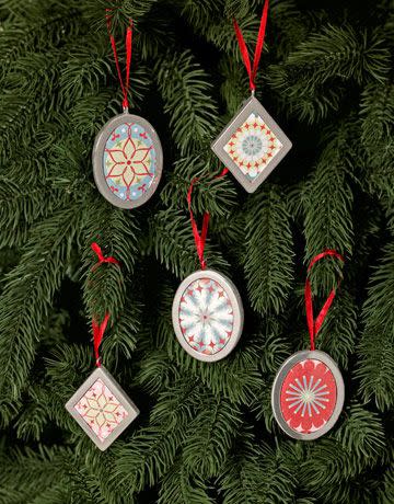 Framed Paper Ornament