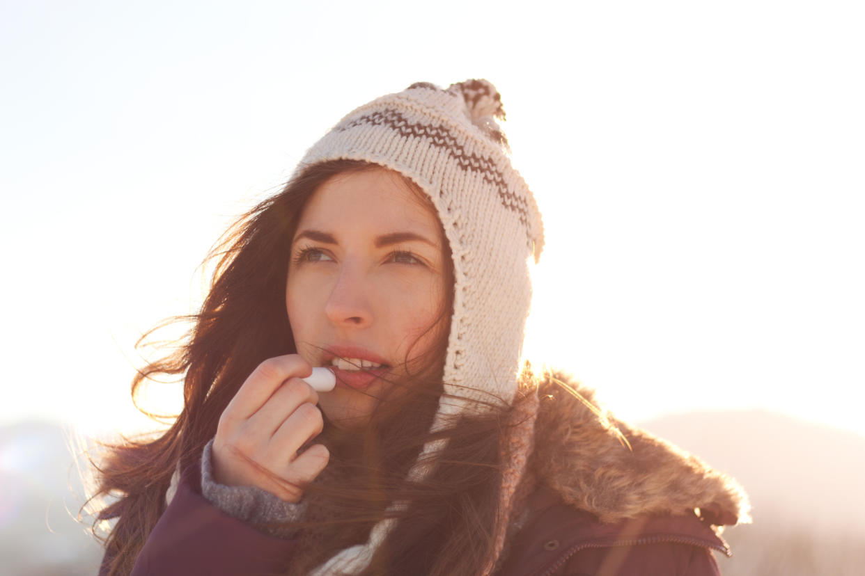 Nobody wants dry, chapped lips. But is compulsively loading on the lip balm a bad habit? (Getty Images)