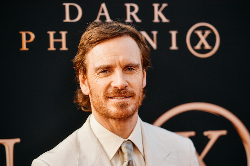 Michael Fassbender attending the premiere of 20th Century Fox's 'Dark Phoenix' in Hollywood, California in 2019. (Getty Images)