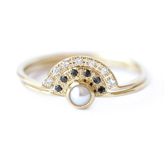 <a href="https://www.etsy.com/listing/201229898/pearl-engagement-ring-bridal-wedding?ref=related-8" target="_blank">Pearl Wedding Set</a>, artemer