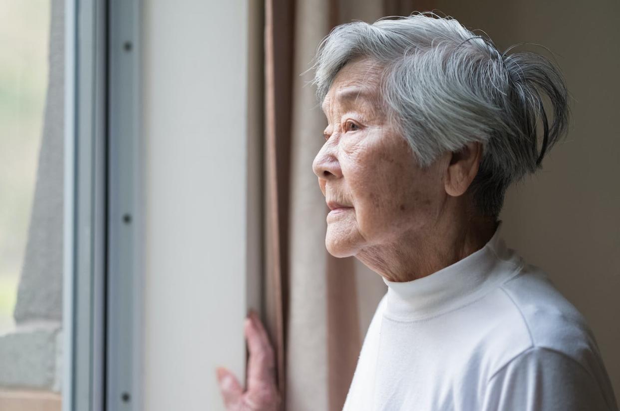 Alzheimer's disease is an incapacitating, progressive brain disorder that affects the lives of more than 6.5 million Americans. <a href="https://www.gettyimages.com/detail/photo/serious-asian-senior-woman-in-90s-looking-out-of-royalty-free-image/1296945064?phrase=Alzheimer%27s%20disease&adppopup=true" rel="nofollow noopener" target="_blank" data-ylk="slk:PamelaJoeMcFarlane/E+ via Getty Images;elm:context_link;itc:0;sec:content-canvas" class="link ">PamelaJoeMcFarlane/E+ via Getty Images</a>