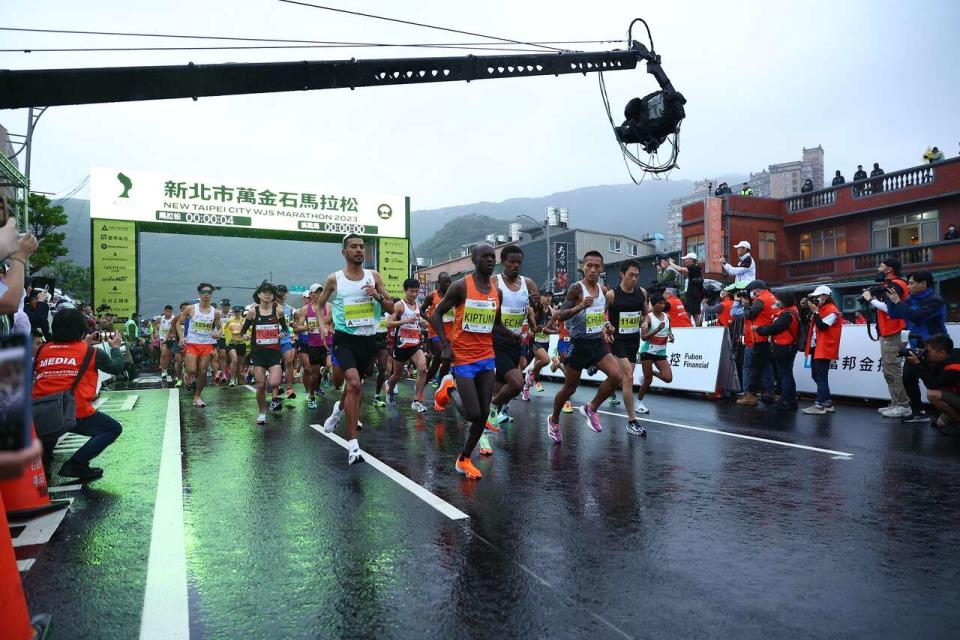 2023萬金石馬拉松萬人見證臺灣首場金標賽事。大會提供