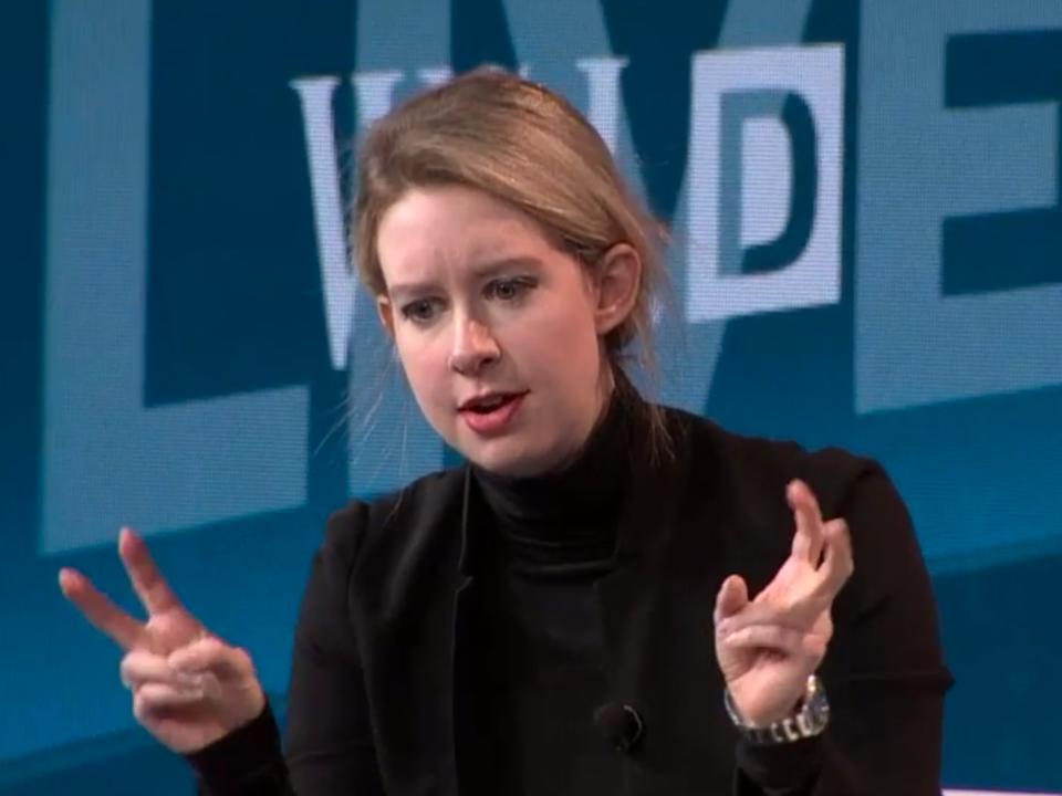 elizabeth holmes theranos