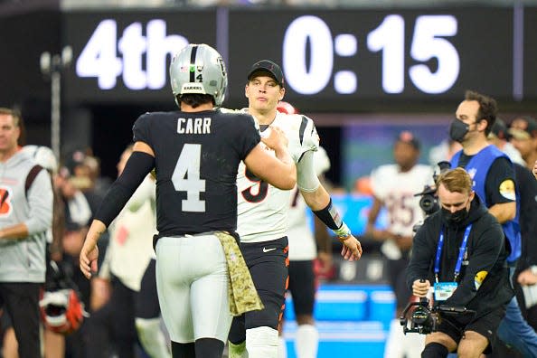 Las Vegas' Derek Carr replaces Cincinnati's Joe Burrow on AFC Pro Bowl  Games roster